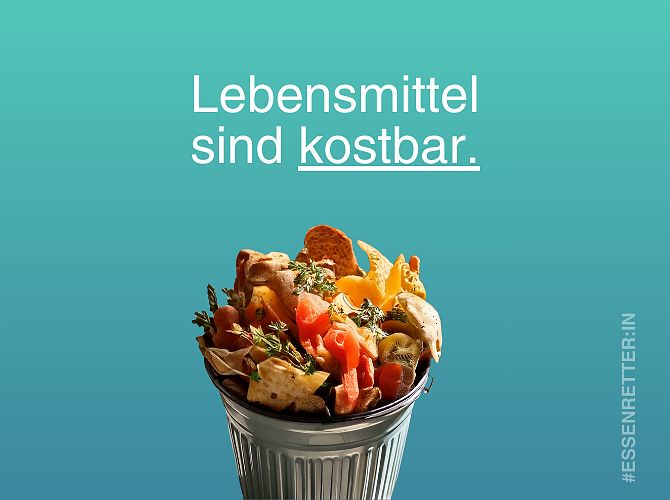 Lebensmittel sind kostbar